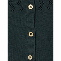 NAME IT Flæse Cardigan Hokat Green