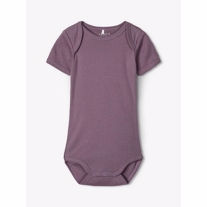 NAME IT 3-Pak ØKO Body Kortærmet Black Plum Dots
