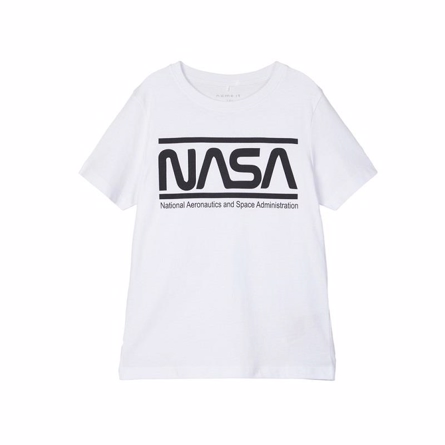 NAME IT Nasa Tee Lucas White