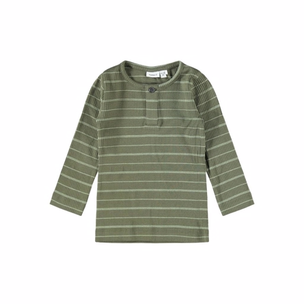 NAME IT Modal Bluse Nicolai Olive Night