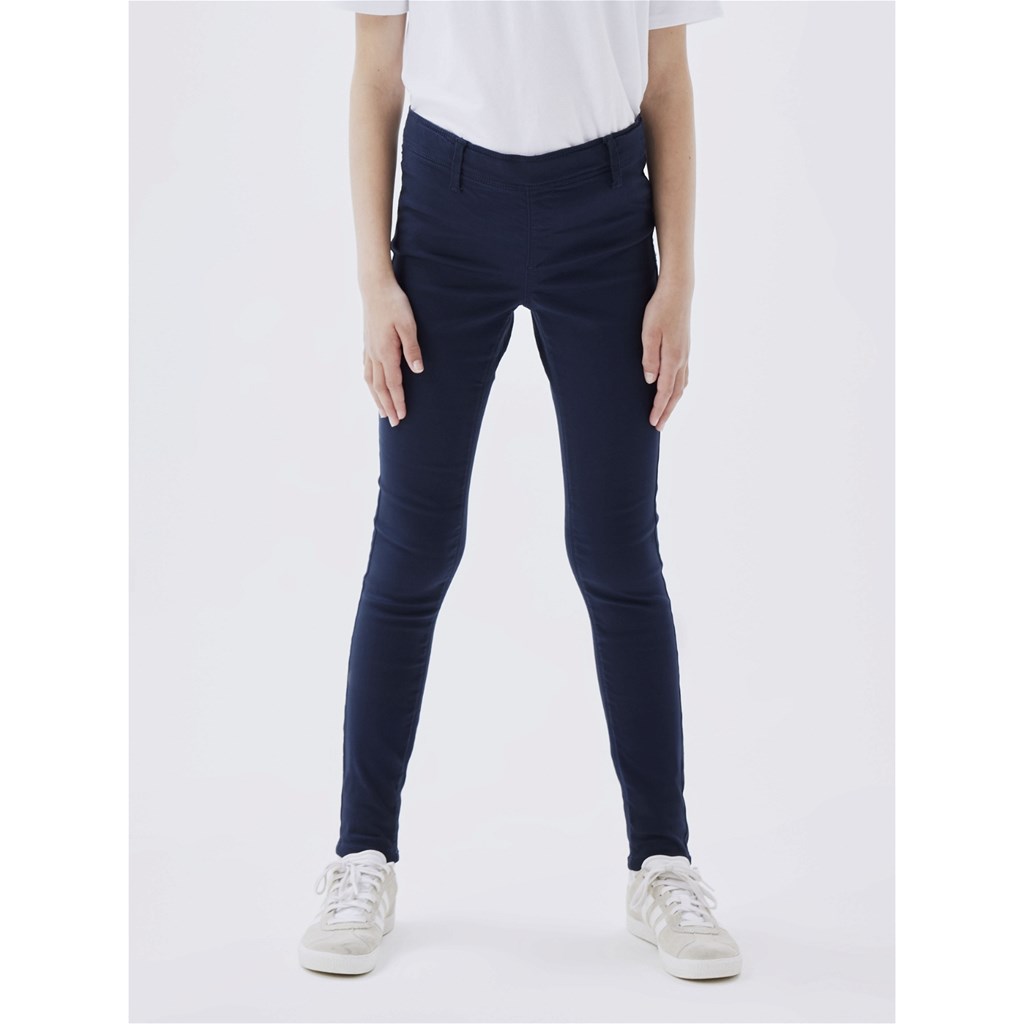 NAME IT Twill Leggings Polly Dark Sapphire