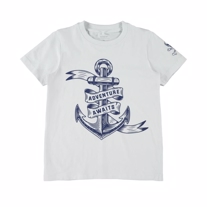 NAME IT Sømands Tee Frebo White