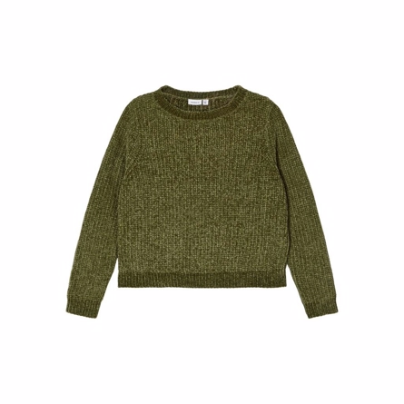 NAME IT Strik Pullover Frila Winter Moss