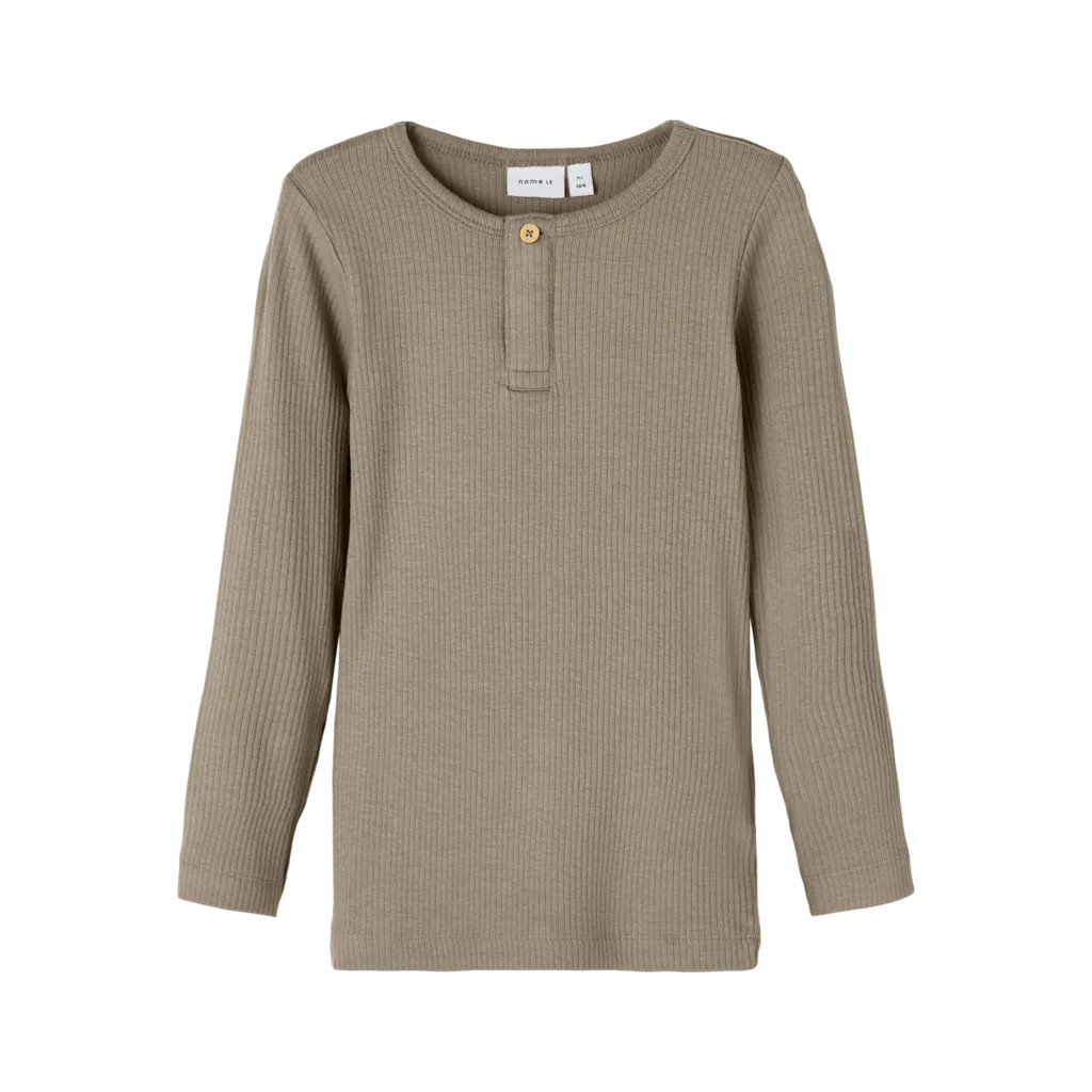 NAME IT Modal Bluse Kabille Weathered Teak