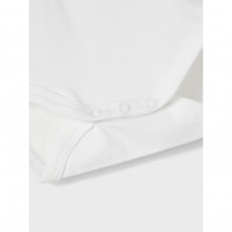 NAME IT Langærmet Polo Body Holger Bright White