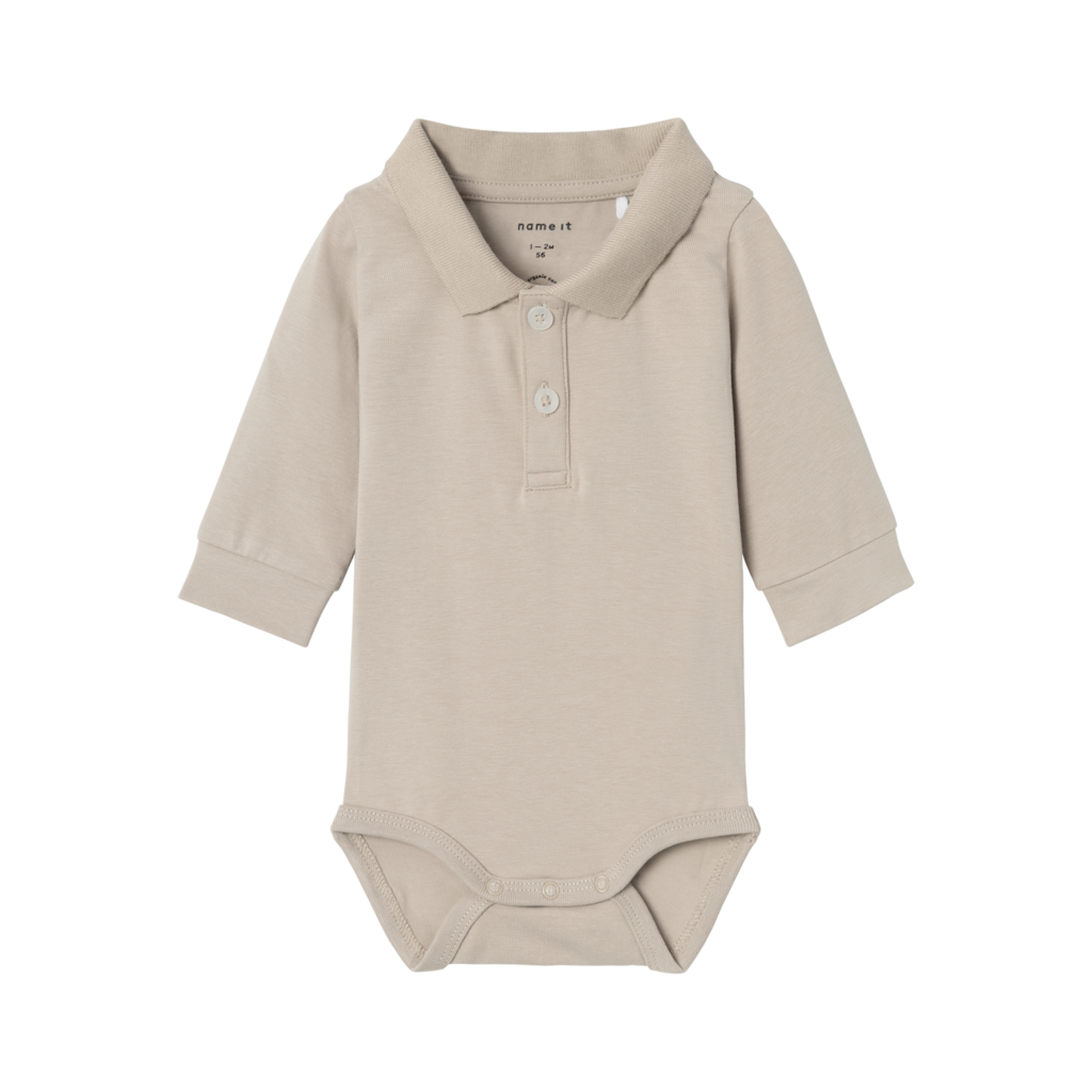 NAME IT Langærmet Polo Body Holger Pure Cashmere