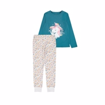 NAME IT Basis Nattøj Real Teal Unicorn