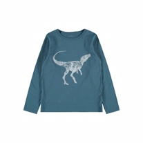 NAME IT Basis Nattøj Real Teal Dino