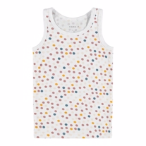 NAME IT 2-Pak Basis Tanktop Peach Whip Dots