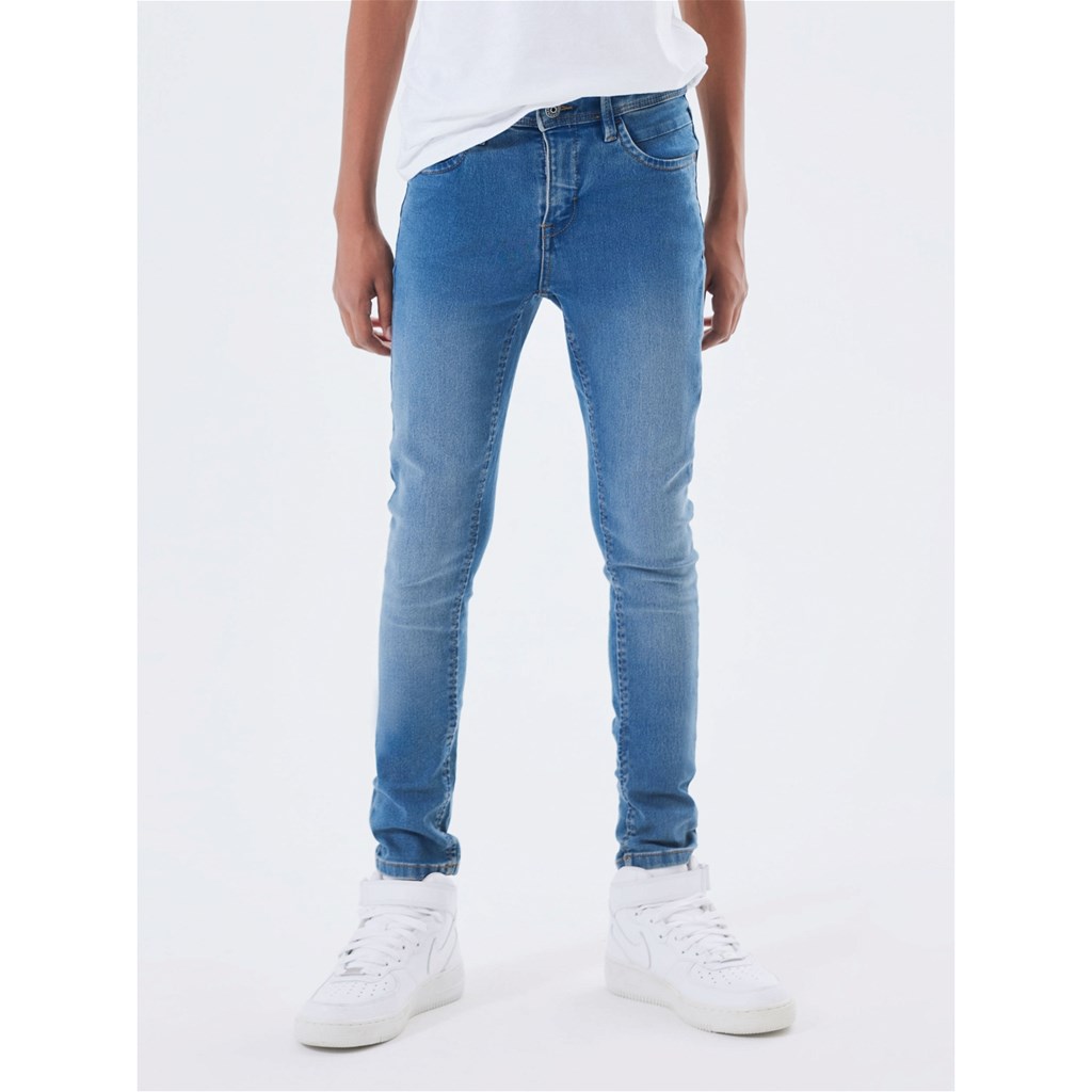 NAME IT Slim Fit Jeans Silas Medium Blue