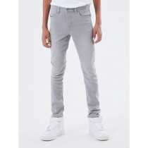 NAME IT Slim Fit Jeans Silas Medium Grey