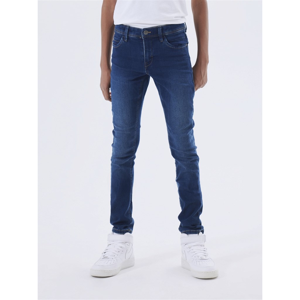 NAME IT Slim Jeans Silas Dark Blue Denim