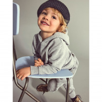 NAME IT Sweat Hoodie Leno Grey Melange