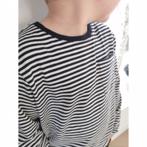 NAME IT Bluse Rufuss Stripe White