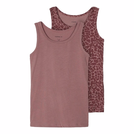 NAME IT 2-Pak Tanktop Sanny Twilight Mauve