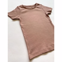 NAME IT Hulmønster Tee Vitte Deauville Mauve