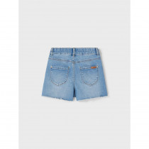 NAME IT Højtaljede Denim Shorts Rose Medium Blue Denim