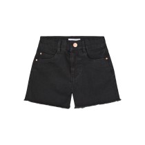 NAME IT Højtaljede Denim Shorts Rose Black Denim