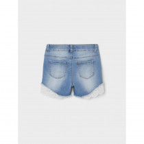 NAME IT Blonde Denim Shorts Salli Medium Blue Denim