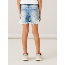NAME IT Blonde Denim Shorts Salli Medium Blue Denim