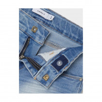 NAME IT Blonde Denim Shorts Salli Medium Blue Denim
