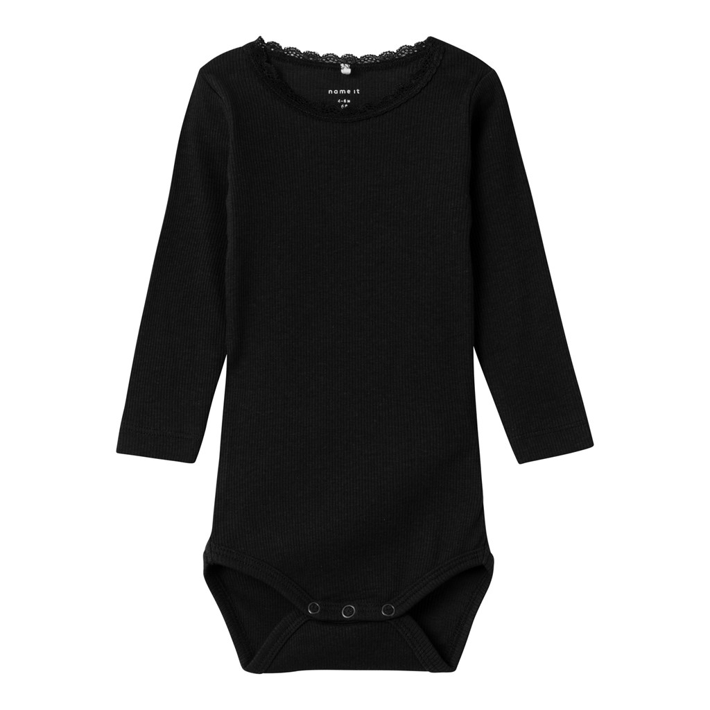 Name It Body l/æ - Rib - Noos - NbfKab - Sort