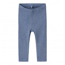 NAME IT Modal Rib Leggings Kab Troposphere Melange