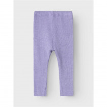 NAME IT Modal Rib Leggings Kab Heirloom Lilac Melange