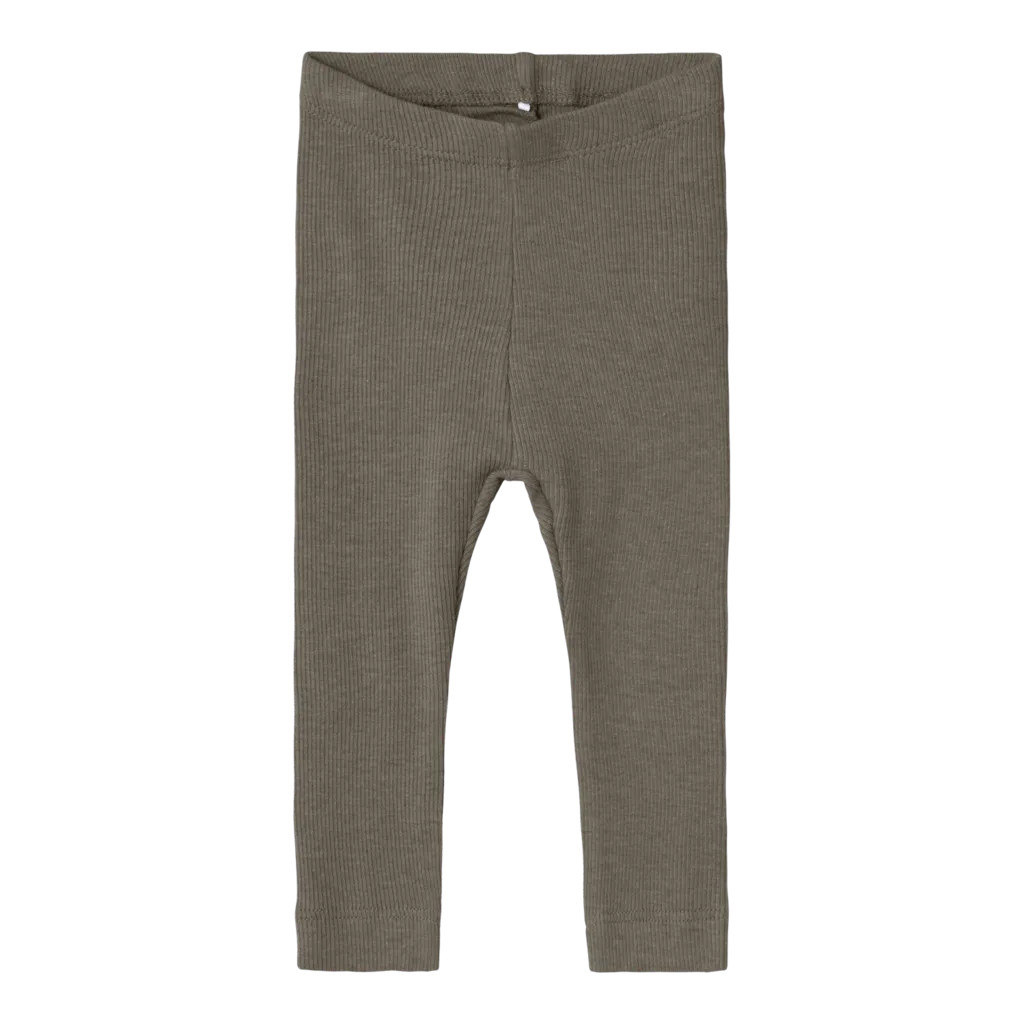  NAME IT Modal Rib Leggings Kab Bungee Cord Melange