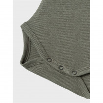 NAME IT Modal Rib Body Kab Dusty Olive Melange