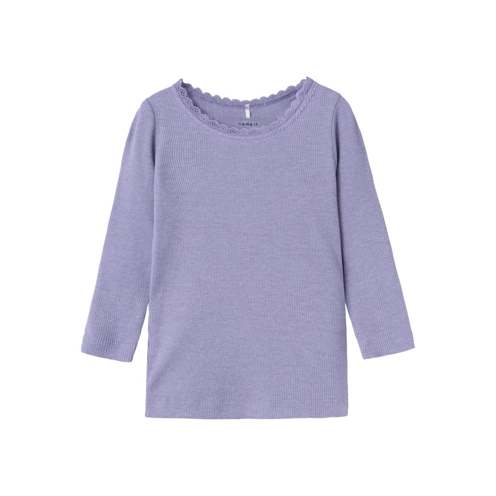 NAME IT Modal Blonde Bluse Kab Heirloom Lilac Melange