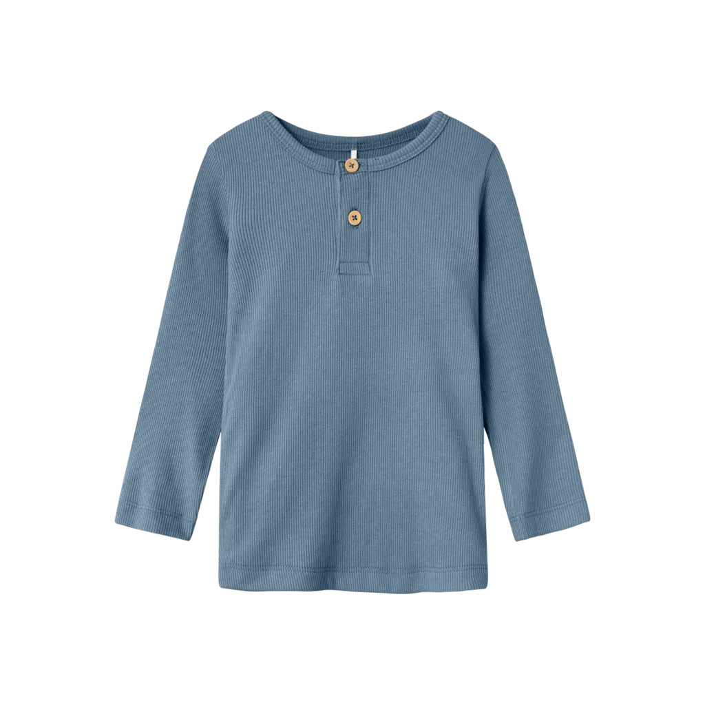 NAME IT Langærmet Modal Bluse Kab Spring Lake