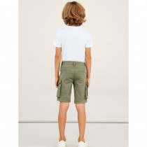 NAME IT Cargo Shorts Ryan Deep Lichen Green