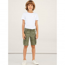 NAME IT Cargo Shorts Ryan Deep Lichen Green