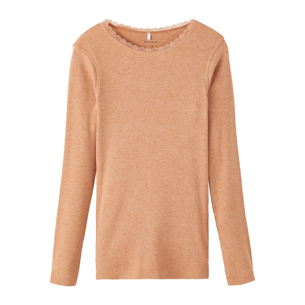 NAME IT Modal Blonde Bluse Kab Café Au Lait