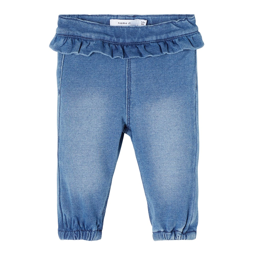 NAME IT Baggy Fit Flæse Jeans Bella Medium Blue