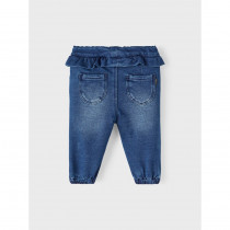 NAME IT Baggy Fit Flæse Jeans Bella Dark Blue