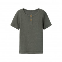 NAME IT Modal Tee Kab Laurel Wreath Melange