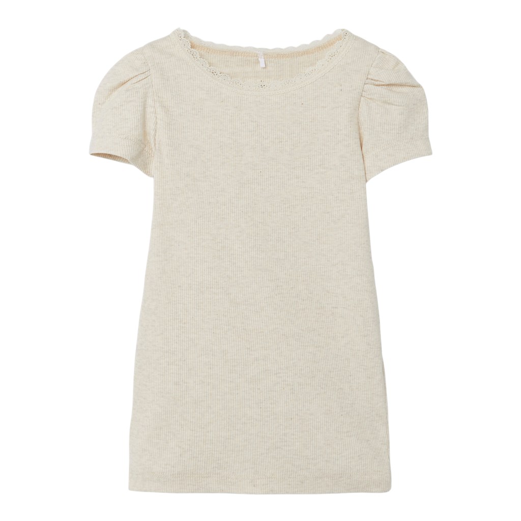 Name It T-shirt - Kab - Rib - Peyote Melange