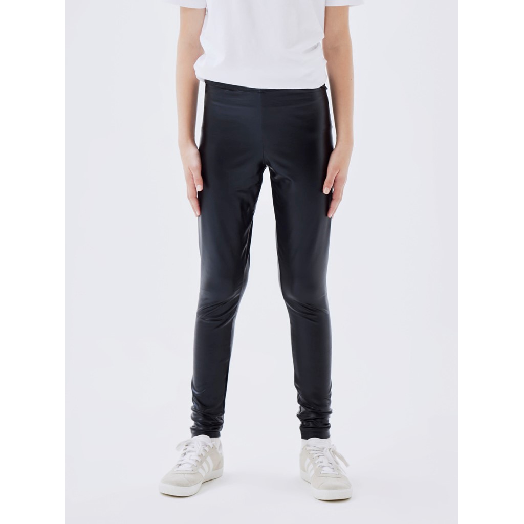 NAME IT Shiny Leggings Kiva Black