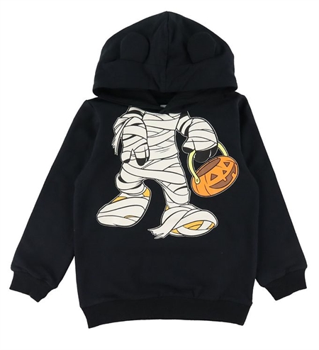 NAME IT Skelet Hoodie Otis Black