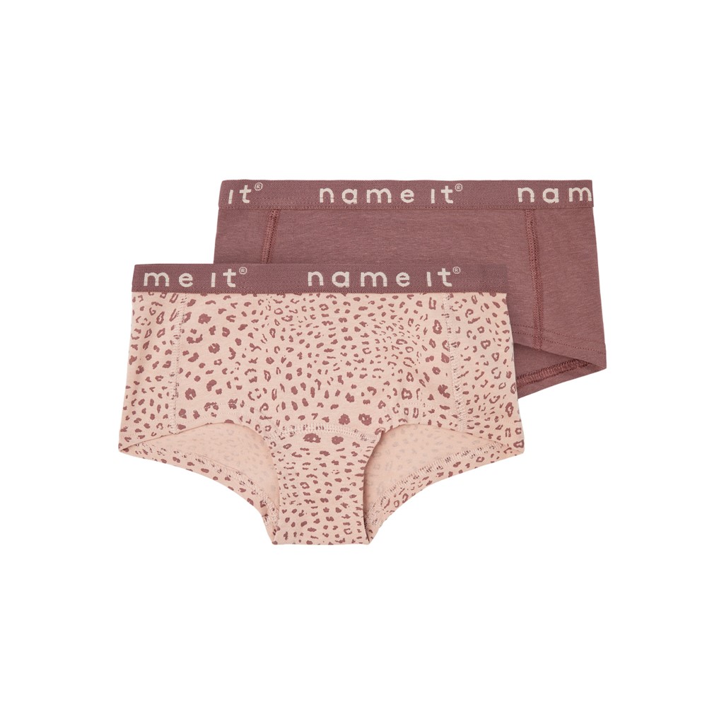 4: NAME IT 2-Pak Hipsters Rose Taupe