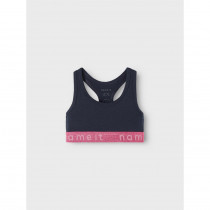 NAME IT 2-Pak Korte Toppe Heather Rose & Dark Sapphire