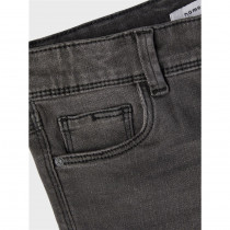 NAME IT Skinny Fit Bootcut Jeans Polly Dark Grey
