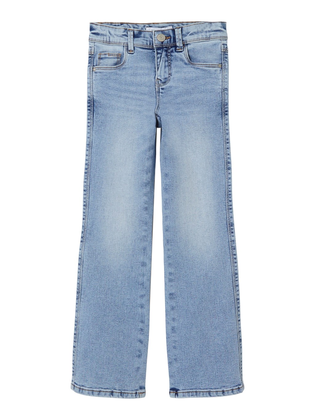 NAME IT Skinny Bootcut Jeans Polly Light Blue Denim