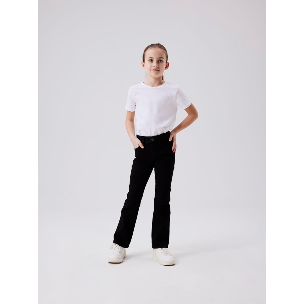 Name It Jeans - NkfPolly Skinny Boot - Black Denim