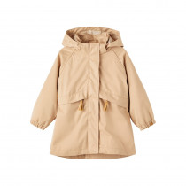 LIL ATELIER Lang Softshell Jakke Dagna Nougat Solid