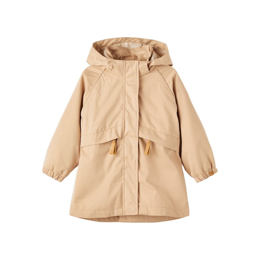 LIL ATELIER Lang Softshell Jakke Dagna Nougat Solid billede