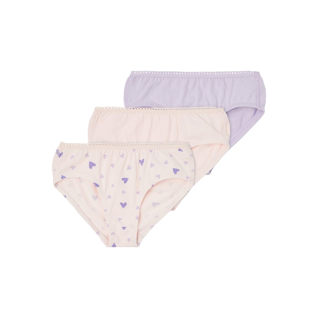 Name It 3-Pak Blonde Tights - Barely Pink