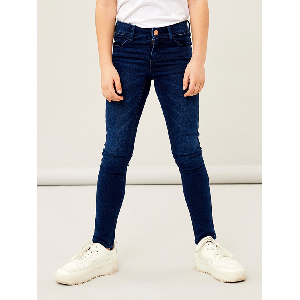 NAME IT Skinny Fit Jeans Polly Dark Blue